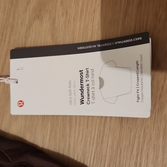 NWT Brown Lululemon Wundermost T-Shirt - Picture 3 of 3